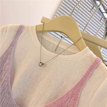 画像をギャラリービューアに読み込む, ビーチサイドの朝日をまとったパステルグラデーショントップス_K0048