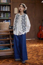 画像をギャラリービューアに読み込む, 【2点セット】隣町のフリーマーケットに行く日のジャガードベストセットブラウス_N2975