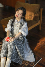 画像をギャラリービューアに読み込む, 【2点セット】蚤の市で見つけたレイヤードアンティークワンピース_N2518