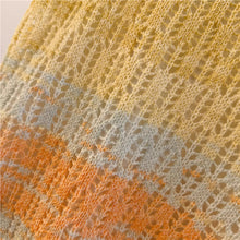 画像をギャラリービューアに読み込む, ビーチサイドの朝日をまとったパステルグラデーショントップス_K0048