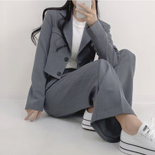 画像をギャラリービューアに読み込む, 【2点セット】エスプレッソがお決まりの彼女のショートジャケットセットアップ_N2114