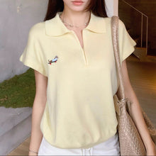 画像をギャラリービューアに読み込む, 気になる彼に会いに行く日のロゴ入りスポーティーポロシャツ_K0100