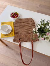 画像をギャラリービューアに読み込む, ひと夏のバカンスに持って行きたい手編みの風合いバッグ_K0074
