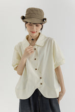 画像をギャラリービューアに読み込む, おしゃれするのが大好きな女の子のラウンドカットデザインシャツ_N2532