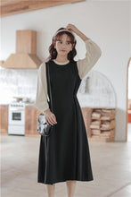 画像をギャラリービューアに読み込む, 行きつけの喫茶店でプリンを食べる日のドッキングフリルネックワンピース_N1443