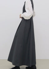 画像をギャラリービューアに読み込む, 【2点セット】シックなモノトーンで決めたい日のセットワンピース_N1264