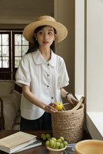 画像をギャラリービューアに読み込む, おしゃれするのが大好きな女の子のラウンドカットデザインシャツ_N2532