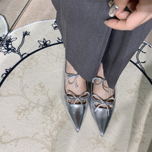 画像をギャラリービューアに読み込む, 一目惚れした私のリボンストラップポインテッドトゥパンプス_N1786