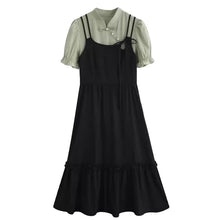 画像をギャラリービューアに読み込む, 音楽室から漏れる旋律と、黒いワンピースが揺れた放課後ロングワンピース_K0115