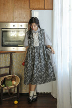画像をギャラリービューアに読み込む, 【2点セット】蚤の市で見つけたレイヤードアンティークワンピース_N2518