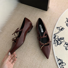 画像をギャラリービューアに読み込む, 一目惚れした私のリボンストラップポインテッドトゥパンプス_N1786