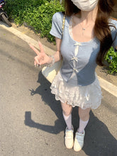 画像をギャラリービューアに読み込む, 駅のホームでバイバイしたあとの胸の高鳴りが続いていたリボントップス_K0025