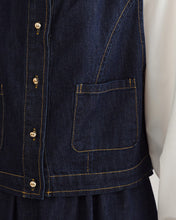 画像をギャラリービューアに読み込む, 【2点セット】本屋さんに立ち寄るデニムベストとスカートのセットアップ_N3495