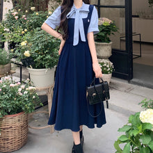 画像をギャラリービューアに読み込む, 落ち葉舞う並木道を歩くときのクラシカルガーリーワンピース_K0142