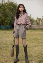 画像をギャラリービューアに読み込む, ストロベリーティーが好きなあの子のストライプシャツ_N3467