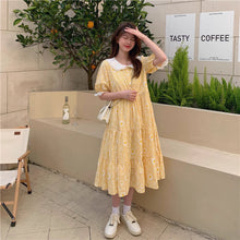 画像をギャラリービューアに読み込む, ひまわり畑で君が撮ったフィルムの中の私と花柄ロングワンピ_K0114