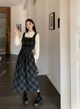 画像をギャラリービューアに読み込む, 【3点セット】カフェで読書をする日のAラインスカートセットアップ_N3236