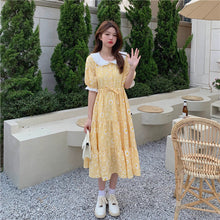 画像をギャラリービューアに読み込む, ひまわり畑で君が撮ったフィルムの中の私と花柄ロングワンピ_K0114