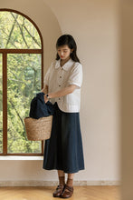 画像をギャラリービューアに読み込む, おしゃれするのが大好きな女の子のラウンドカットデザインシャツ_N2532