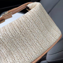 画像をギャラリービューアに読み込む, トスカーナの丘で麦の風に揺れる、素朴で上品なショルダーバック_K0164