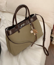 画像をギャラリービューアに読み込む, 下北沢のヴィンテージショップで見つけたバイカラートートバッグ_N3184