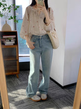 画像をギャラリービューアに読み込む, さくらんぼの赤い実とリボンの白い結び目が愛おしいブラウス_K0049