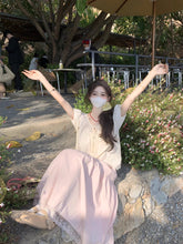 画像をギャラリービューアに読み込む, 海沿いのカフェで花の香りに包まれたロマンティックコーデセット_K0052