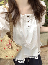 画像をギャラリービューアに読み込む, 野ばらの咲くカフェテラスで秘密を話した日のブラウス_K0035