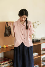 画像をギャラリービューアに読み込む, おしゃれするのが大好きな女の子のラウンドカットデザインシャツ_N2532