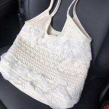 画像をギャラリービューアに読み込む, ビーチ帰りにサンダルと一緒に置きたくなる大容量レースバッグ_K0195