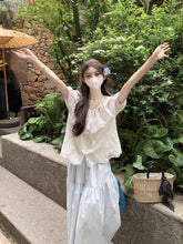 画像をギャラリービューアに読み込む, 海沿いのカフェで花の香りに包まれたロマンティックコーデセット_K0052