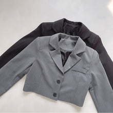 画像をギャラリービューアに読み込む, 【2点セット】エスプレッソがお決まりの彼女のショートジャケットセットアップ_N2114