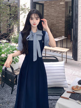 画像をギャラリービューアに読み込む, 落ち葉舞う並木道を歩くときのクラシカルガーリーワンピース_K0142