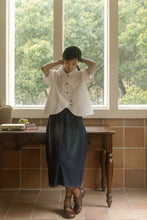 画像をギャラリービューアに読み込む, おしゃれするのが大好きな女の子のラウンドカットデザインシャツ_N2532