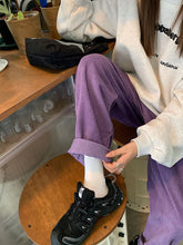 画像をギャラリービューアに読み込む, インテリアを見に行く日のコーデュロイカラーパンツ_N1726