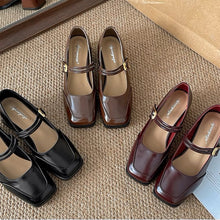 画像をギャラリービューアに読み込む, かかとを鳴らして歩くあの子のダブルストラップヒールパンプス_N3416