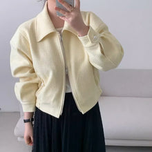 画像をギャラリービューアに読み込む, 青山のカフェで待ち合わせるツイードショートジャケット_N3492