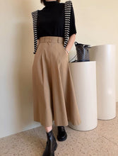 画像をギャラリービューアに読み込む, パリに住んでるあの子のハイウエストAラインスカート_N3411