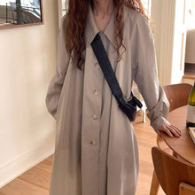 画像をギャラリービューアに読み込む, フランス旅行に行く日のAラインシャツワンピース_N1609