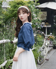 画像をギャラリービューアに読み込む, ちょっとだけ強がりなあの子のブルーチェックブラウス_N3540