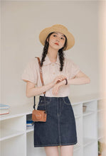 画像をギャラリービューアに読み込む, ときめく瞬間を写真に残す彼女のパフスリーブブラウス_N2233