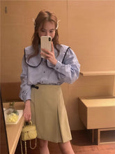 画像をギャラリービューアに読み込む, 近所のお花屋さんに通うビッグカラーストライプシャツ_N1627