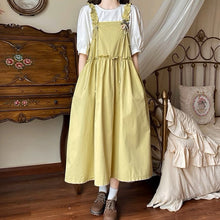 画像をギャラリービューアに読み込む, 【2点セット】アンティークの小物を探しに行く日のブラウスセットギャザージャンパースカート_N2513