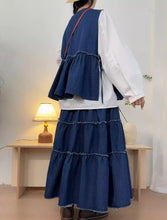 画像をギャラリービューアに読み込む, スズランの香がするあの子のデニムセットアップ_N3525