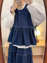 画像をギャラリービューアに読み込む, スズランの香がするあの子のデニムセットアップ_N3525
