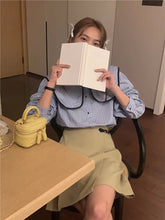 画像をギャラリービューアに読み込む, 近所のお花屋さんに通うビッグカラーストライプシャツ_N1627