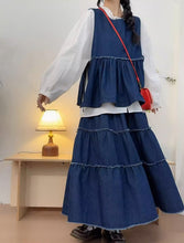 画像をギャラリービューアに読み込む, スズランの香がするあの子のデニムセットアップ_N3525