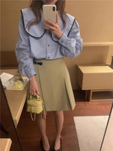 画像をギャラリービューアに読み込む, 近所のお花屋さんに通うビッグカラーストライプシャツ_N1627