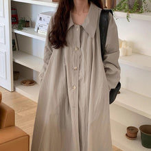 画像をギャラリービューアに読み込む, フランス旅行に行く日のAラインシャツワンピース_N1609