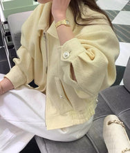 画像をギャラリービューアに読み込む, 青山のカフェで待ち合わせるツイードショートジャケット_N3492